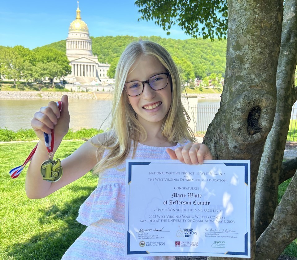 JCS Student Wins WV Young Writers Contest Jefferson High School