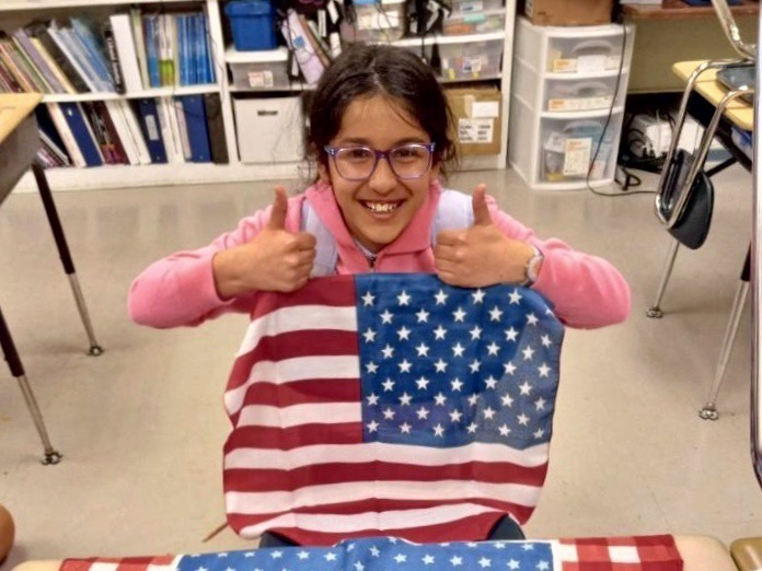 Lily Jackson celebrates U.S. citizenship