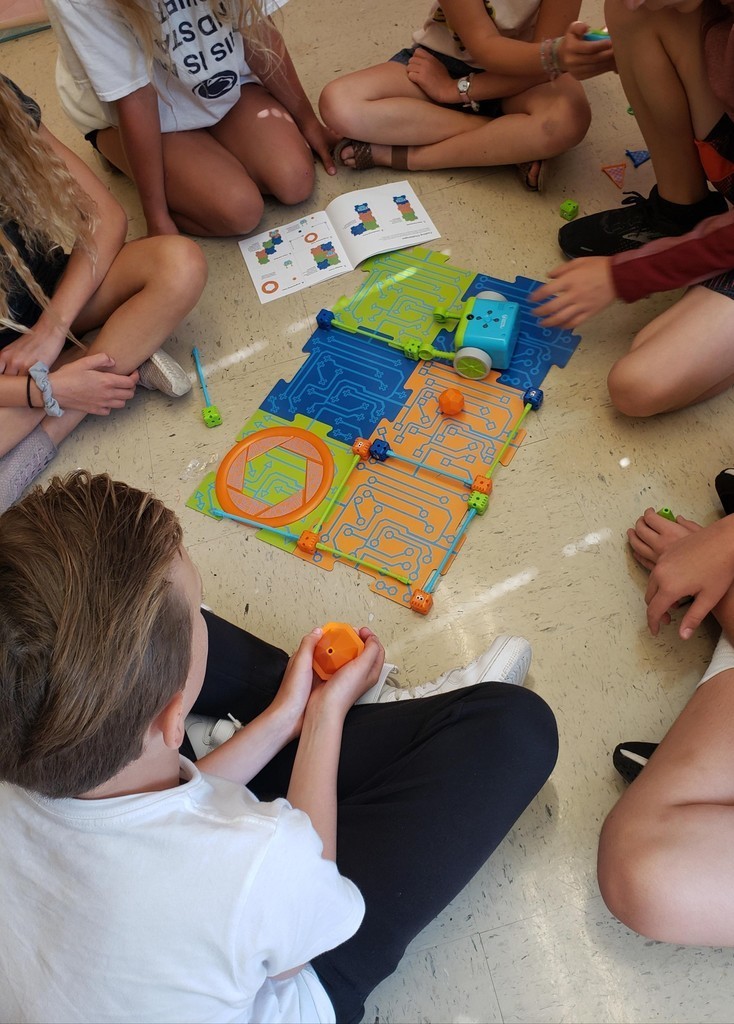 Kids sitting in circle