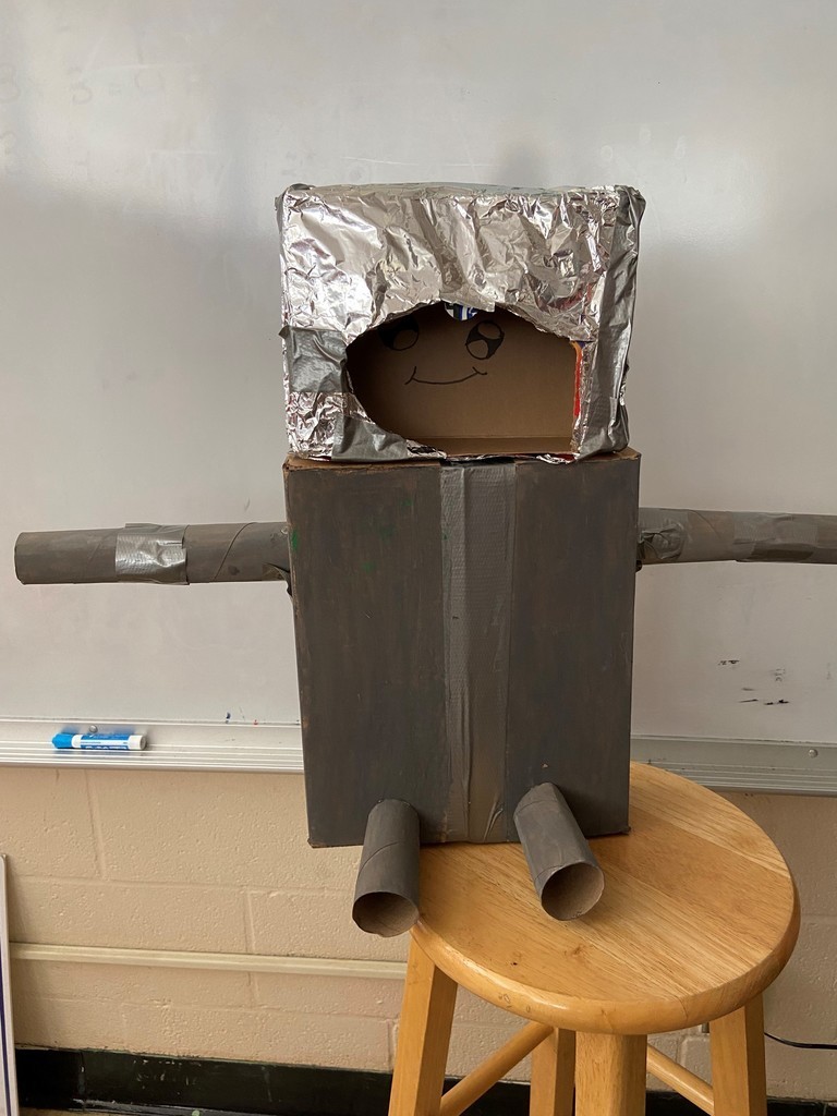 Tin foil robot