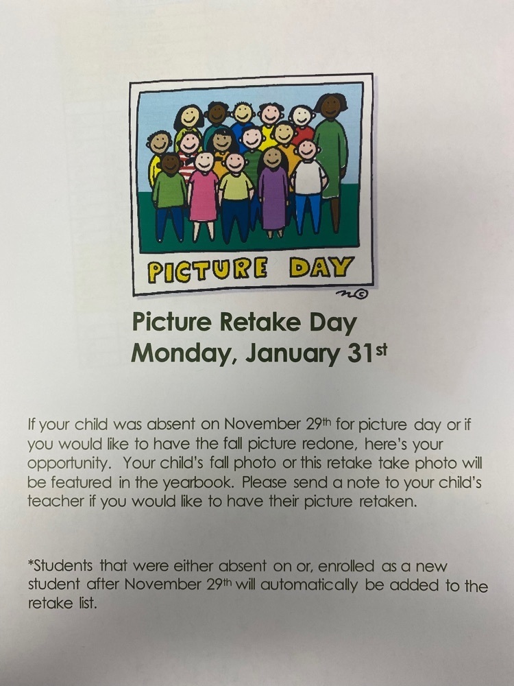 Picture Day Retake Information 