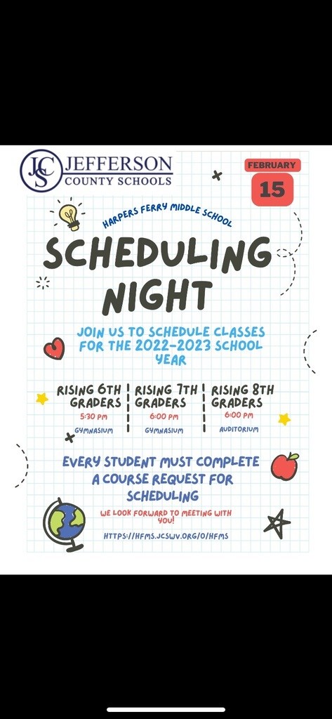 6th Grade Scheduling Information