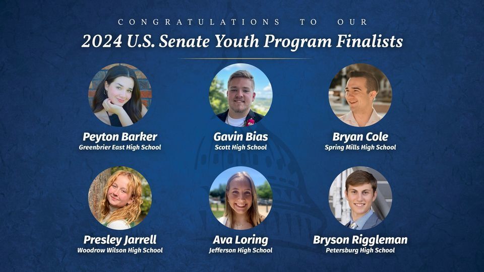2024 U.S. Senate Youth Program Finalists